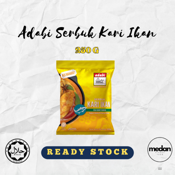 ADABI SERBUK KARI IKAN 250G
