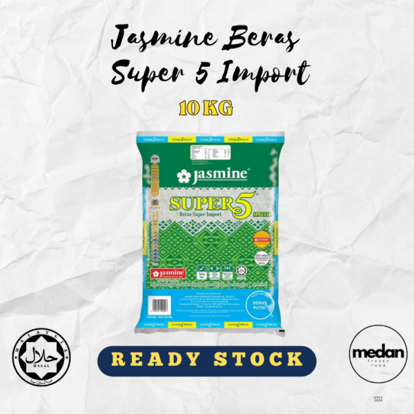 JASMINE BERAS SUPER 5 IMPORT 10KG