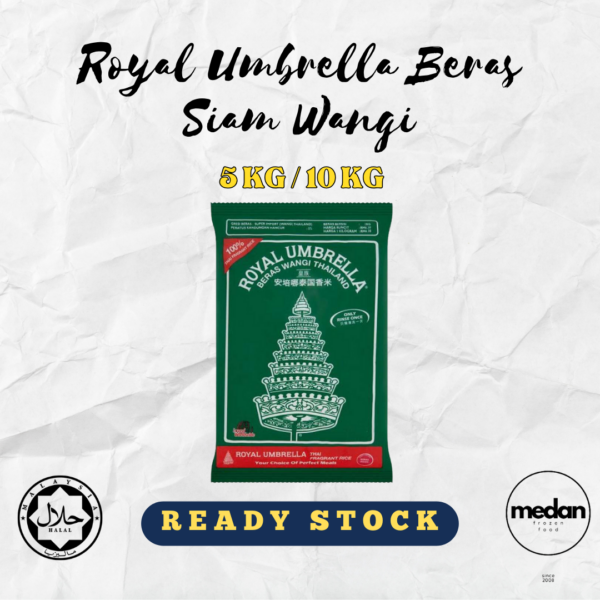 ROYAL UMBRELLA BERAS SIAM WANGI 5KG/10KG
