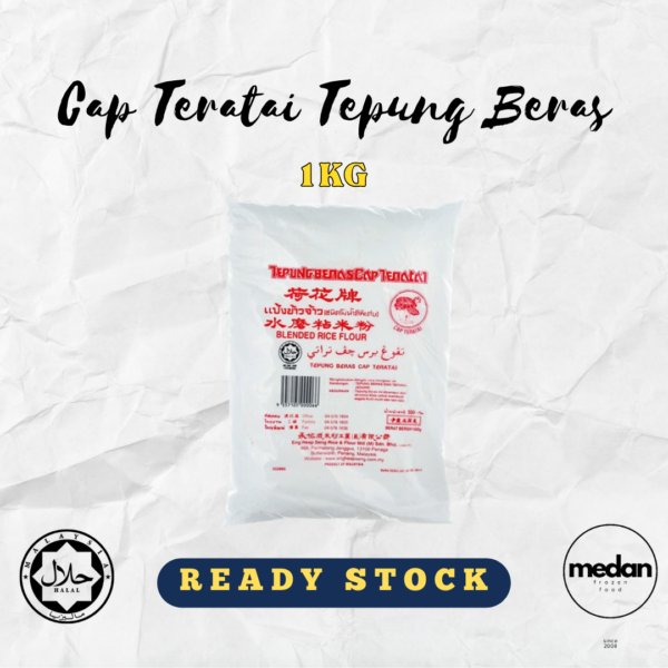 CAP TERATAI TEPUNG BERAS (1KG)