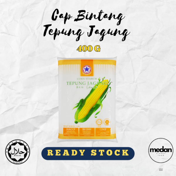 CAP BINTANG TEPUNG JAGUNG 400G