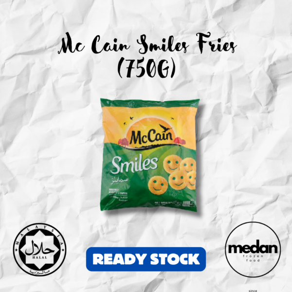MC CAIN SMILES FRIES 750G