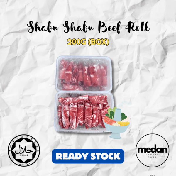 SHABU SHABU BEEF ROLL 200G