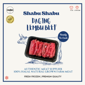 SHABU SHABU DAGING BEEF ROLL (KG)