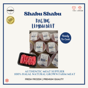 SHABU SHABU DAGING BEEF ROLL (KG)