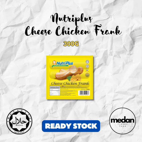 NUTRIPLUS CHEESE CHIC FRANK (300G)