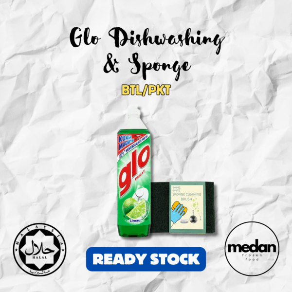 GLO DISHWASHING/SPONGE