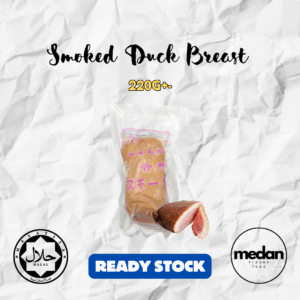 FROZEN SMOKED DUCK BREAST 220G+-