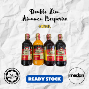 DOUBLE LION FLAVOURED CORDIAL 495ML