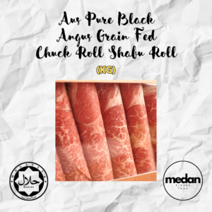 Australia Pure Black Angus Grain-Fed Chuck Roll Shabu